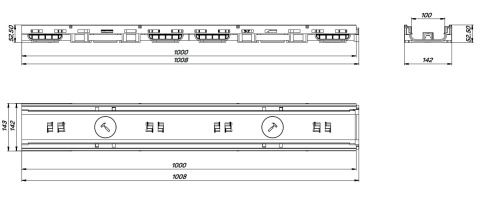 ����� ������������ VS LINE DN100.14.05 - �����������, � ��������, ��. �250